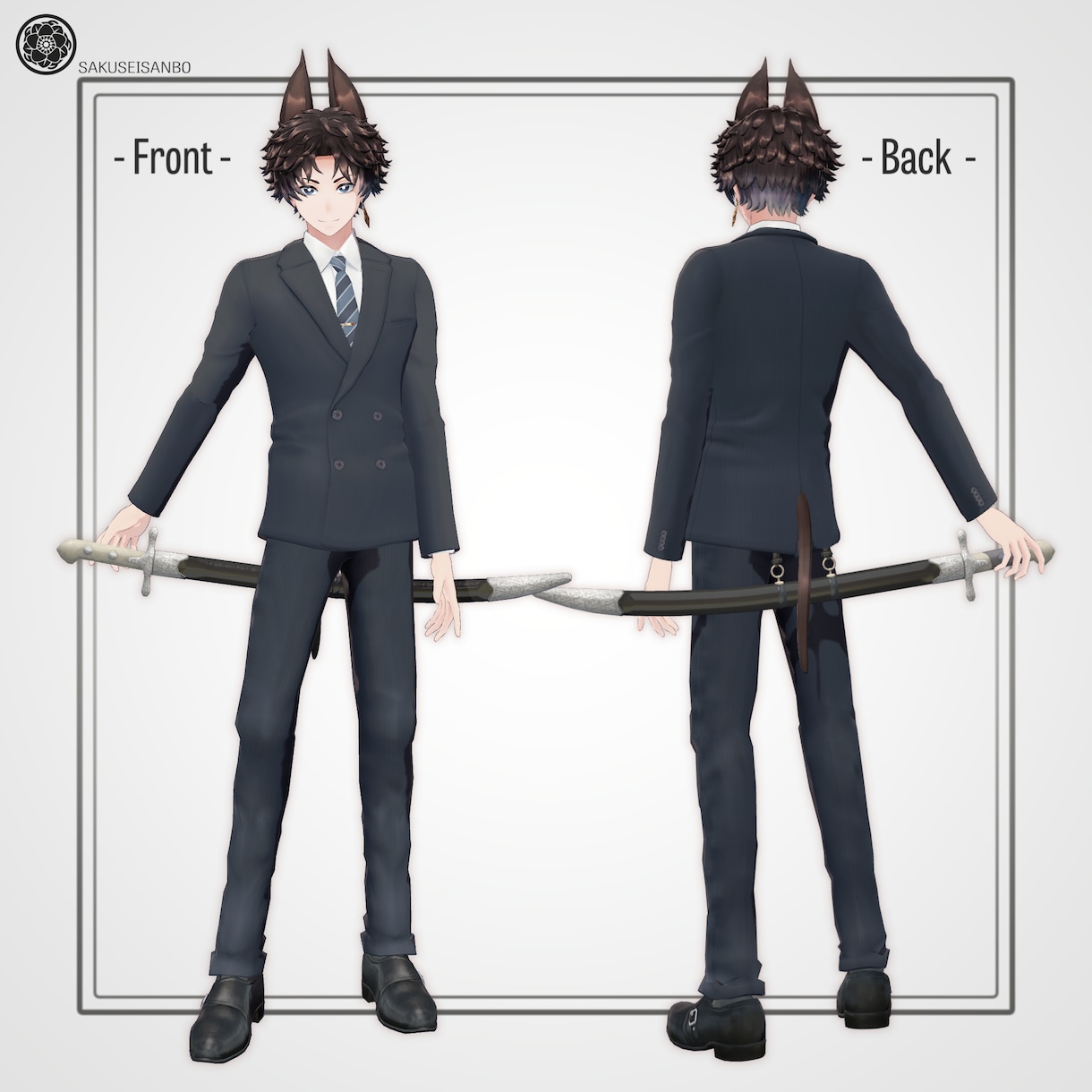 VTuber・VRChat用3Dモデル制作します 3D初心者も安心！VRChat導入も丁寧にサポートします！ イメージ2