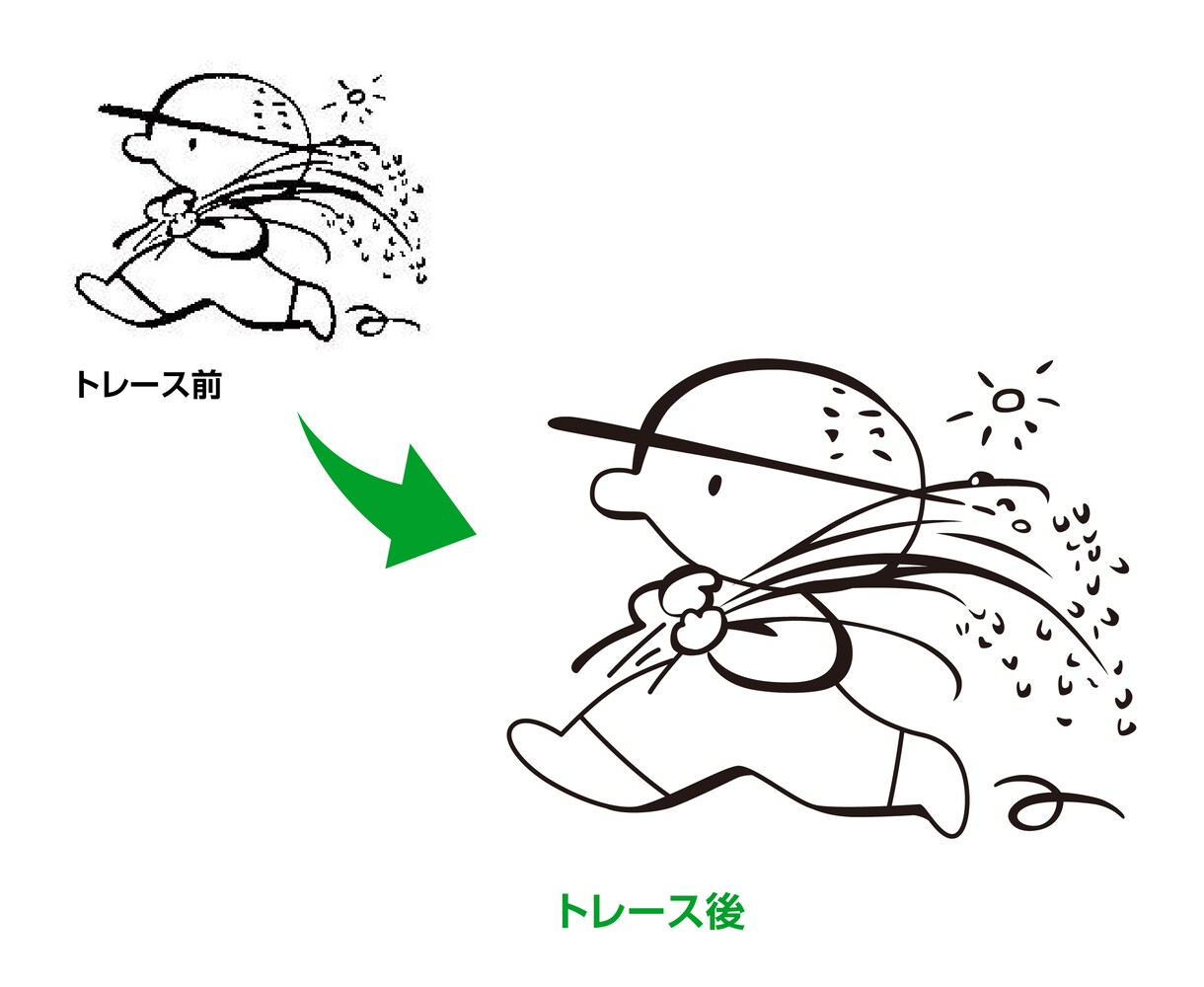 画像や手描きのイラストをaiデータ化します aiデータで納品！そのまま入稿データに使用できます イメージ8