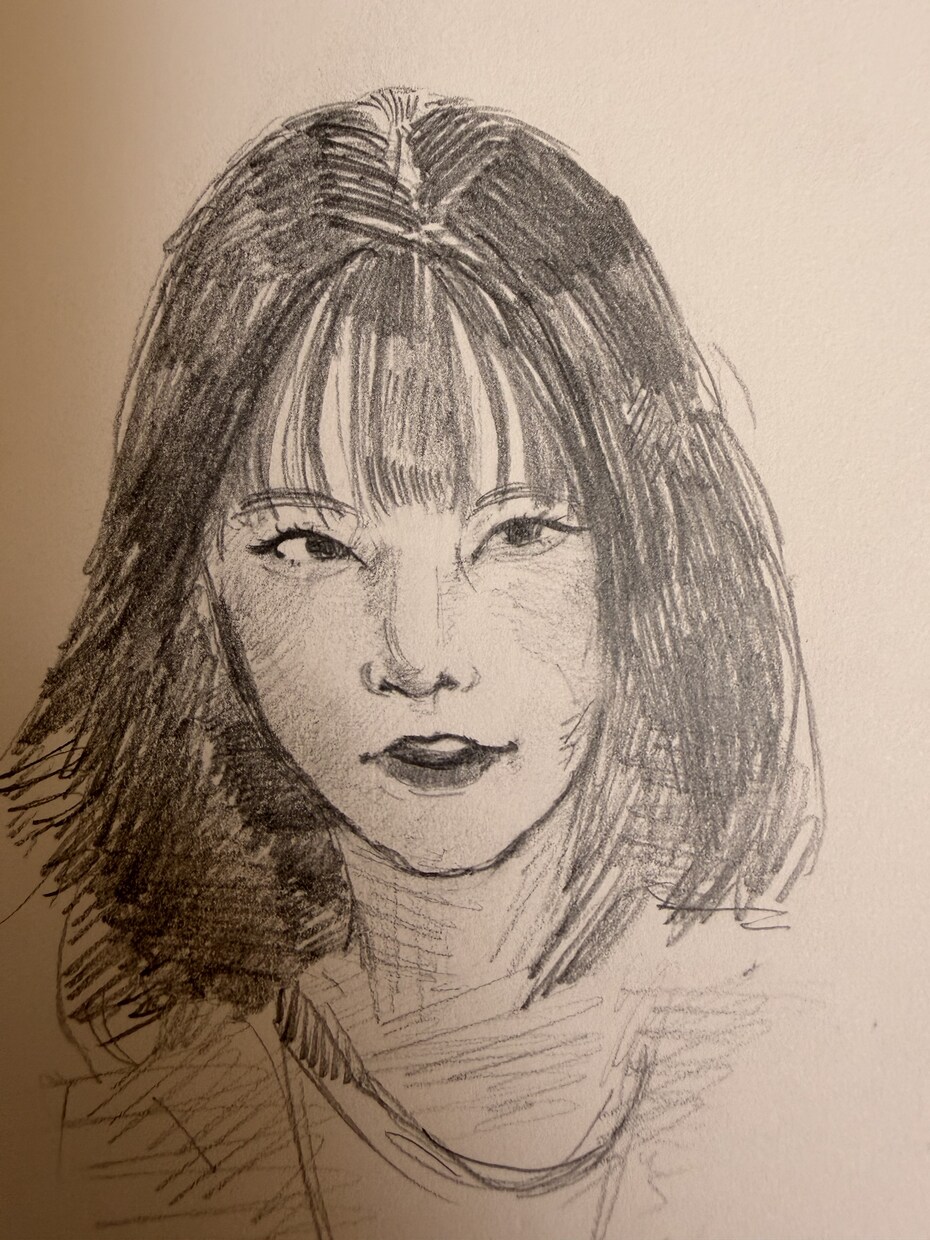 似顔絵、イラストなんかを鉛筆で描かせていただきます 幼稚ながらも美しく、笑顔で描かせてもらいます！ イメージ3