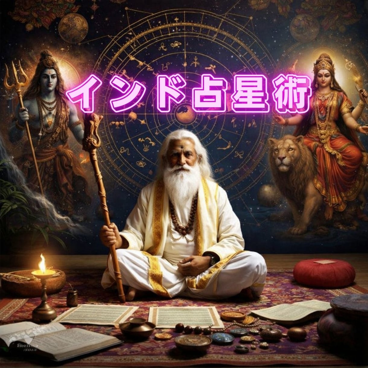 本格インド占星術であなたの宿命と運勢を鑑定します 人生の流れを、インド占星術で深く丁寧に読み解きます。 イメージ1