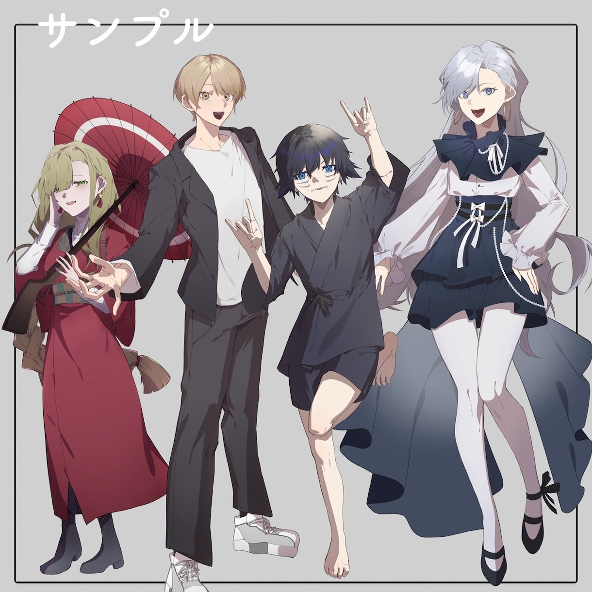 立ち絵制作いたします TRPG・動画素材・ゲームなどに！ イメージ5