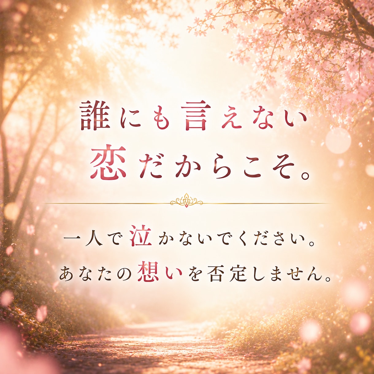 複雑恋愛　彼との今後の恋の行方について鑑定します 誰にも言えない苦しい恋の答え、一緒に見つけませんか？ イメージ3
