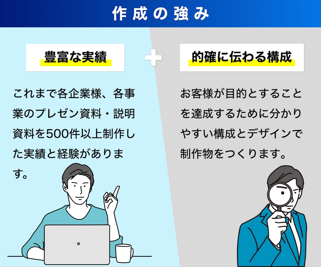 成果につながる資料をプロの視点で作成・改善します 営業資料・提案書・プレゼン資料｜構成からデザインまで対応 イメージ6
