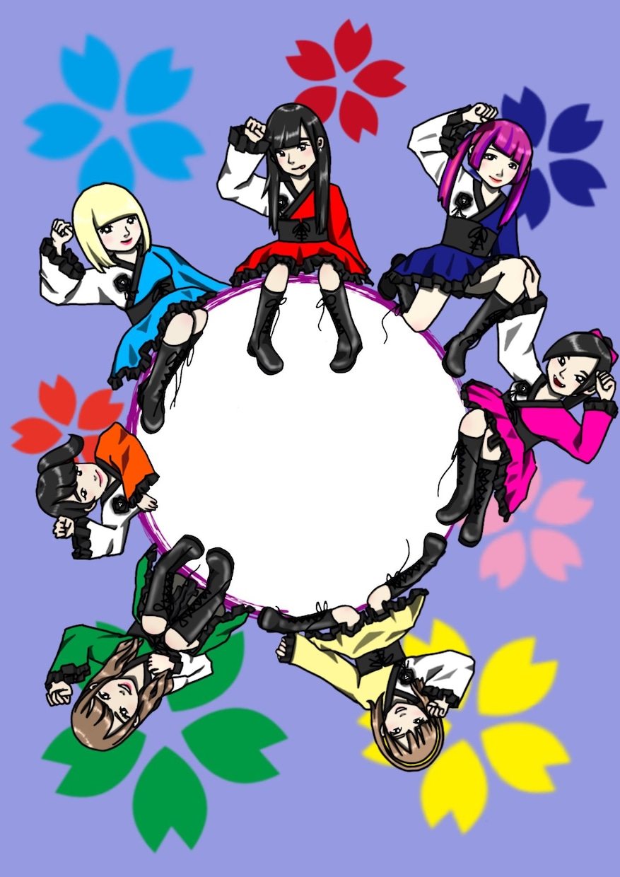 可愛い人物イラストを描きます 総フォロワー数20万人超えアイドルが手掛けるイラスト イメージ2
