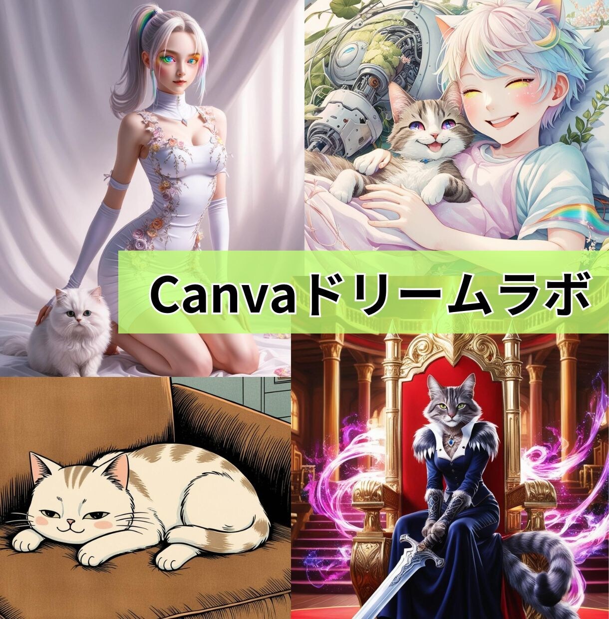 AIイラストツール７つの使い手が画像生成伝授します Canva編集で画像加工も教えちゃいます！ イメージ5