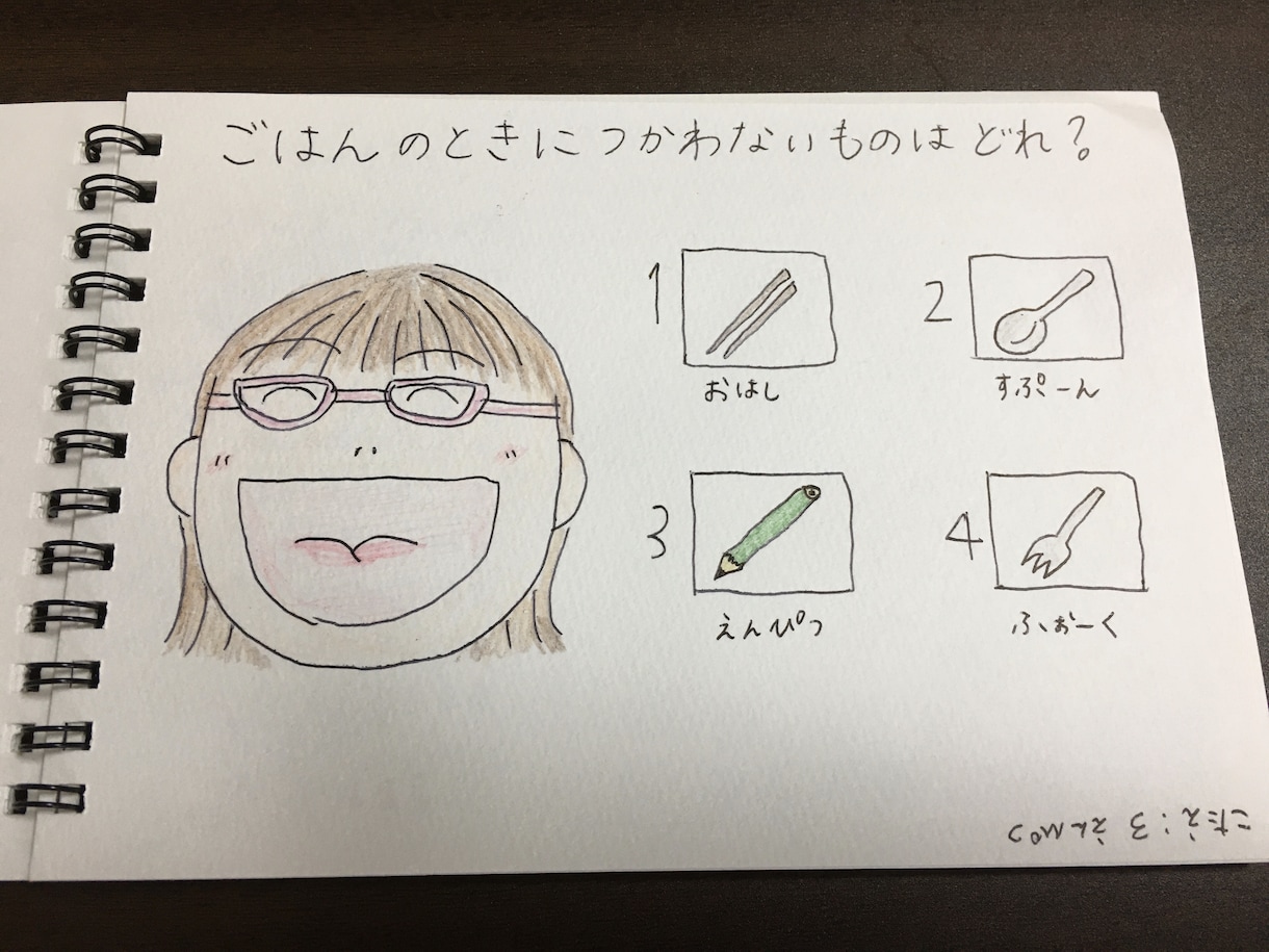 オーダーメイドでクイズを作ります お子様の好きな物や興味のある物のクイズをお作りします。 イメージ3