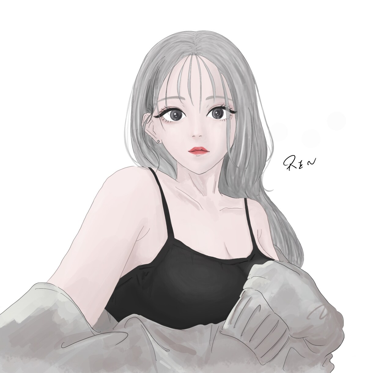 アイコンに使っていただけるようなイラストを描きます どこか自然と惹き込まれるようなイラスト イメージ3