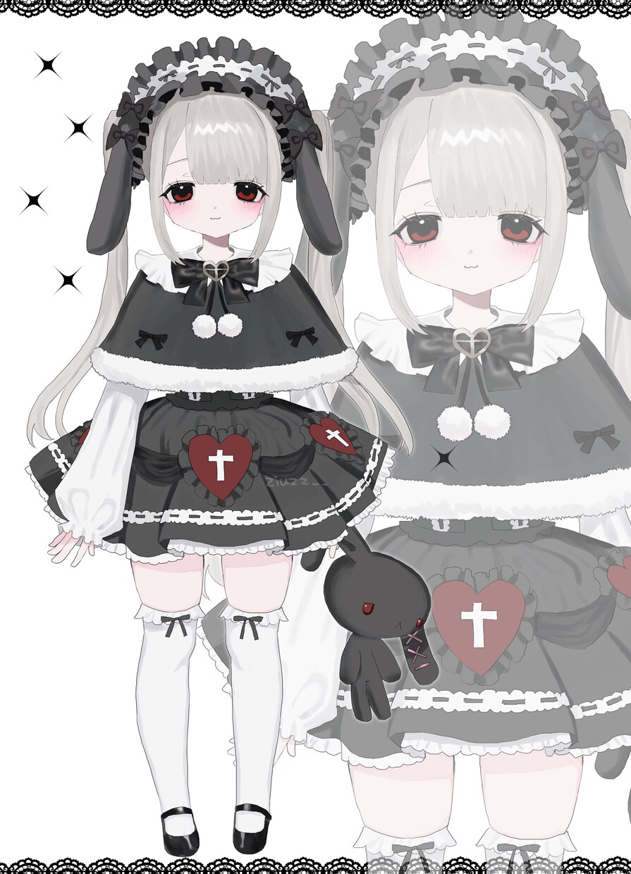 理想のキャラクター立ち絵を制作します 商用利用可、TRPG、配信向け立ち絵イラスト イメージ3