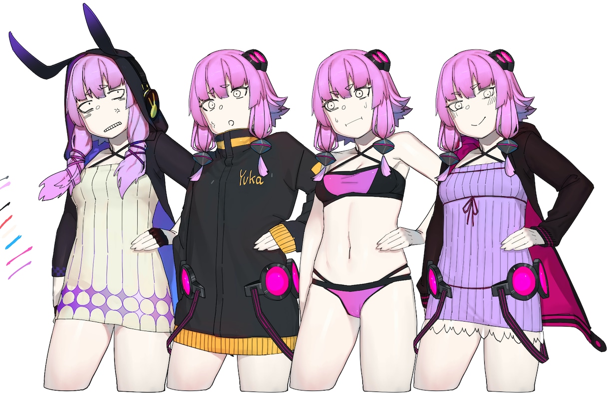 アイコン、立ち絵、イラストを作成します YouTubeやライブ配信、動画配信にイラストを入れたい方に イメージ2