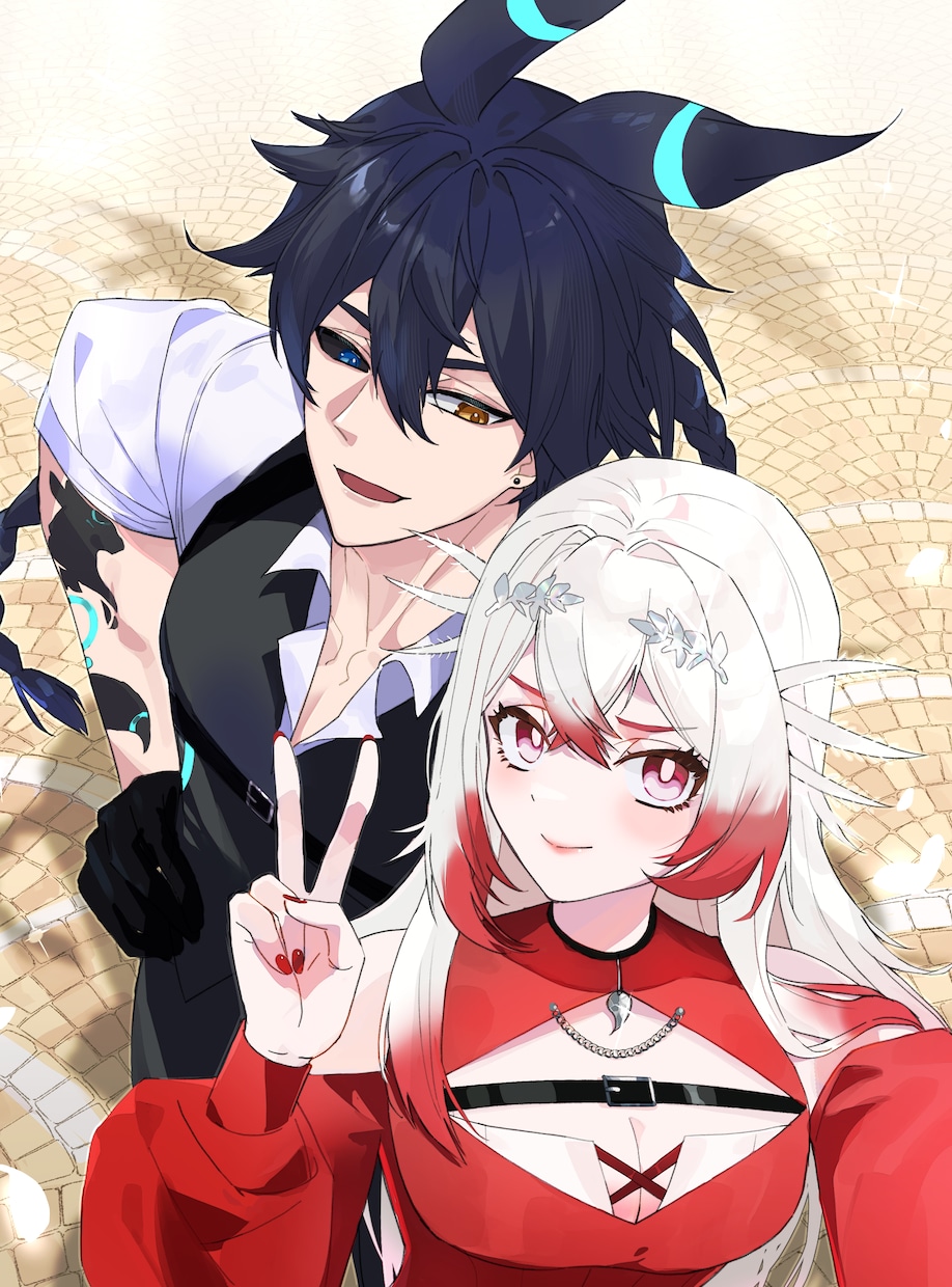 夢絵、カップルイラスト描きます NL、BL、GL、夢絵など柔軟に対応可能！ イメージ5