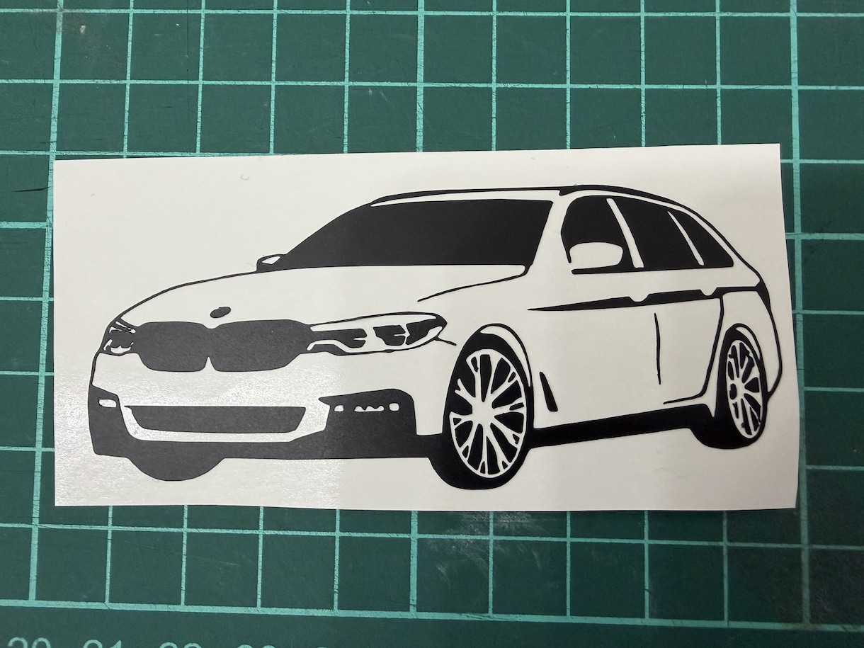 カッティングステッカーつくります ロゴや文字やイラストシルエットシールまで⭐︎ イメージ4
