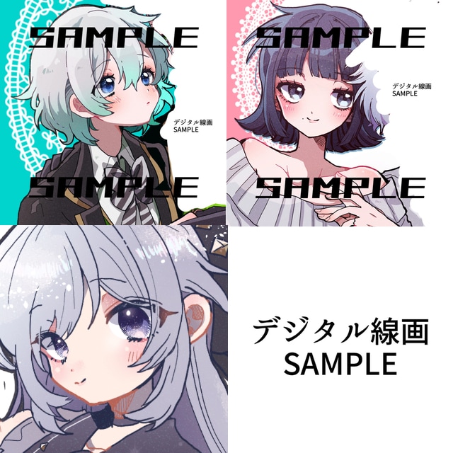 SNSアイコン作成致します 可愛くてポップな絵柄でご希望に沿うイラストを描きます！ イメージ2