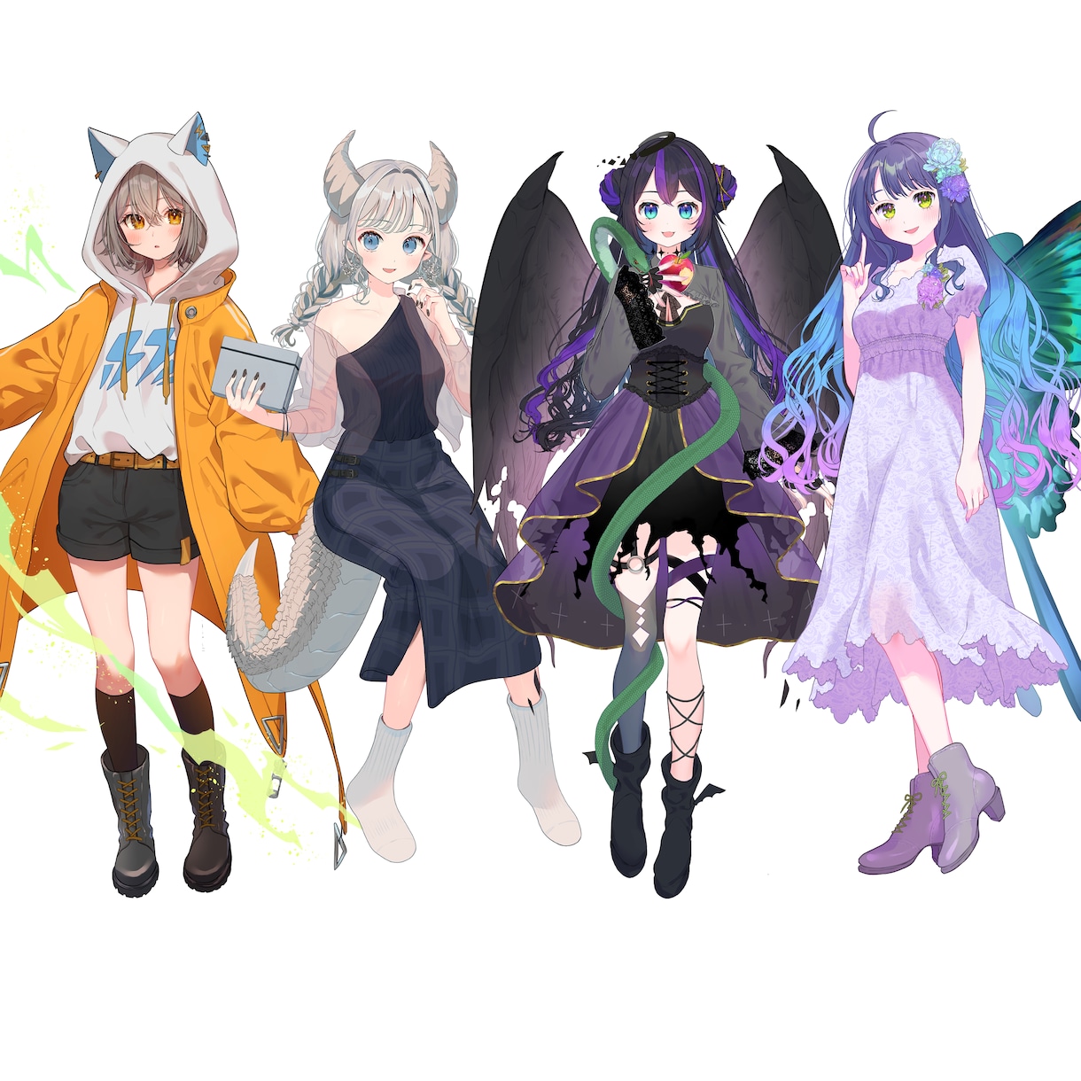 イラストや立ち絵を作成します 美少女から等身高め男子まで！丁寧なヒアリングで作成 イメージ2