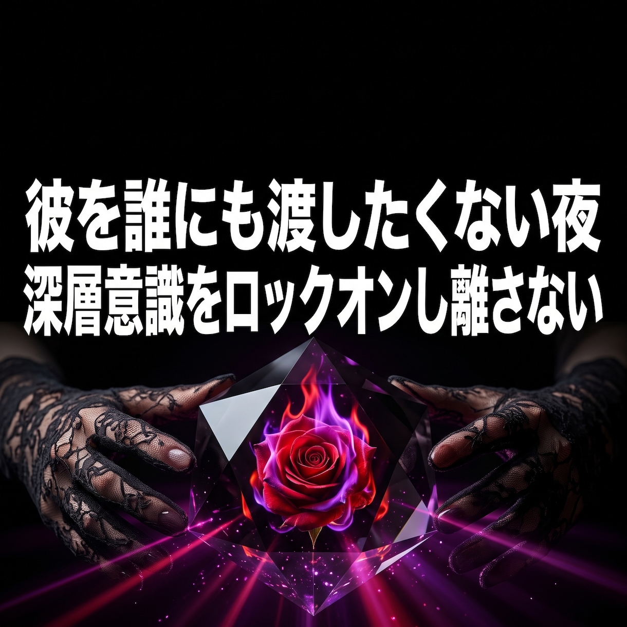 複雑な恋や激しい独占欲を昇華し彼の心を掌握します 綺麗事の恋占いは不要。あなたのドス黒い愛憎で彼を独占する イメージ1