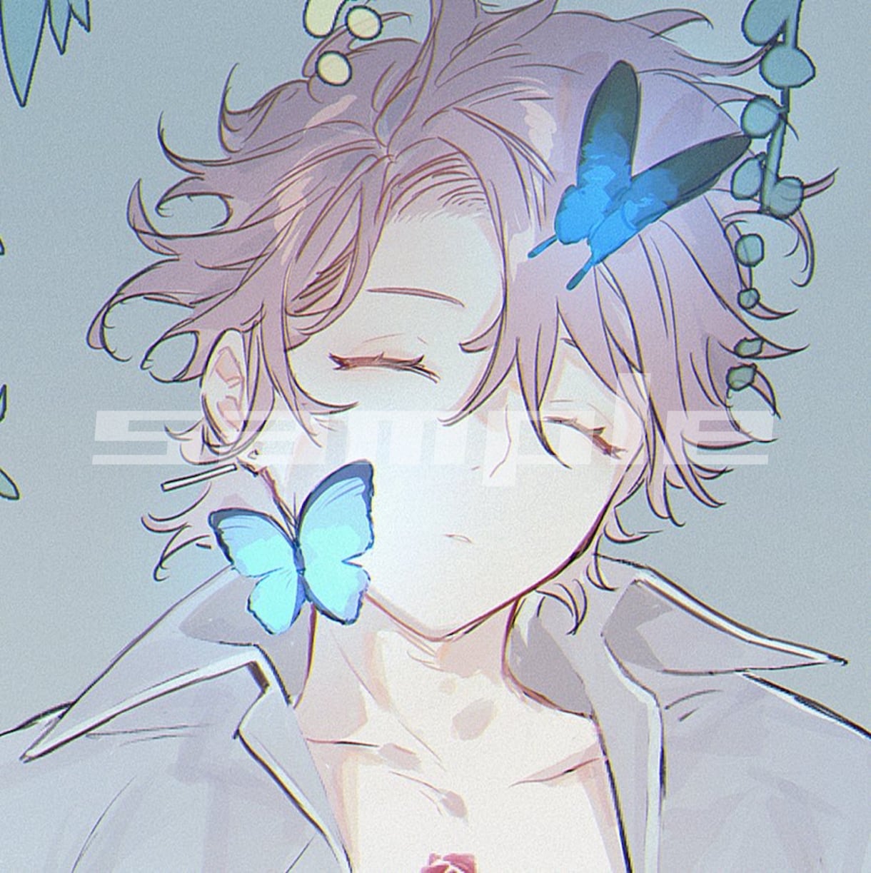 アイコン、イラスト制作致します 10代〜20代の男女/中性的なイラストをお求めの方へ...！ イメージ2