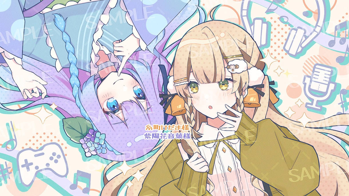 シンプルな一枚絵制作します お急ぎ納品対応可/アイコンやサムネイルにも◎ イメージ5