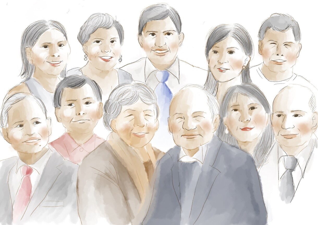似顔絵描きます 水彩画のような優しいタッチの似顔絵を残しませんか。 イメージ3