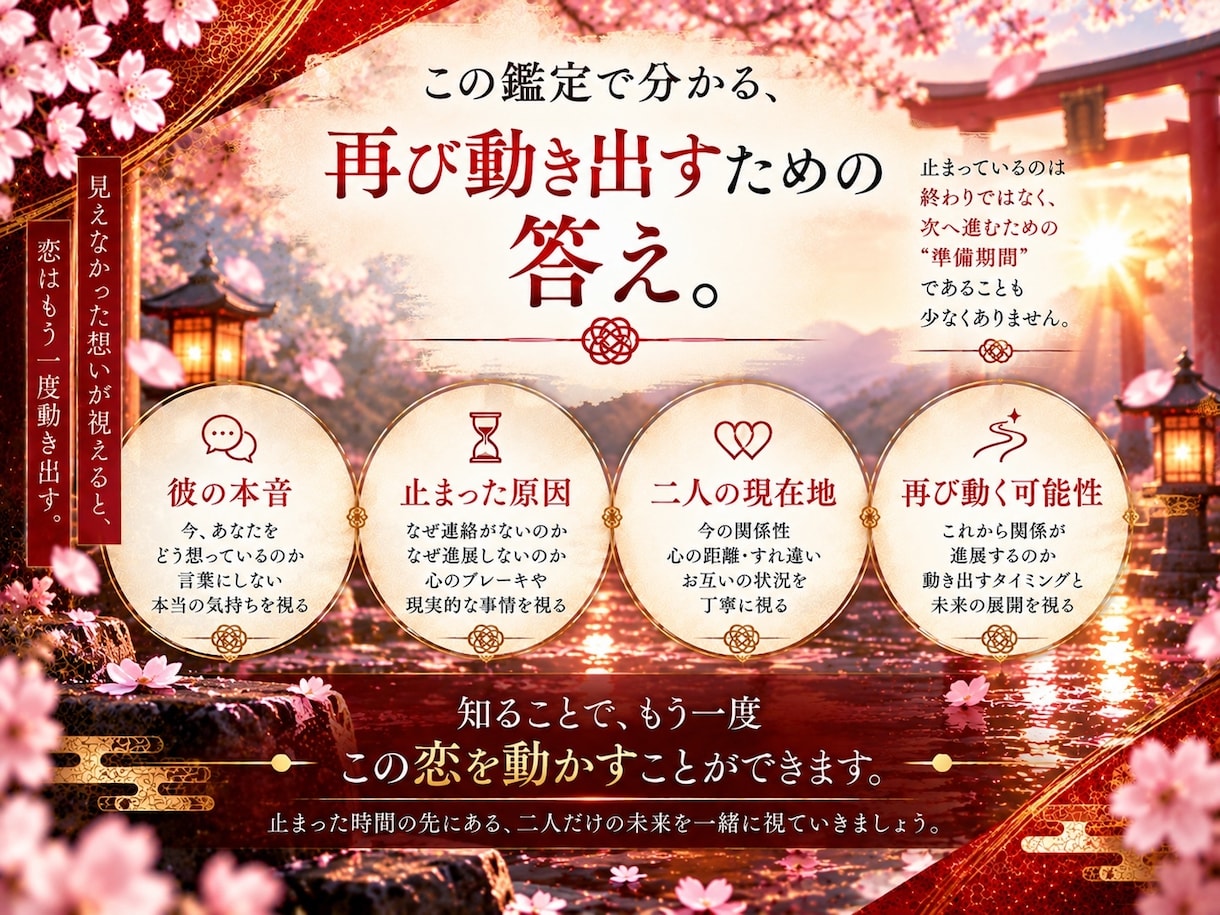 連絡が来ない彼の本音・理由を霊視します 音信不通・復縁｜止まった二人の再始動へ イメージ6