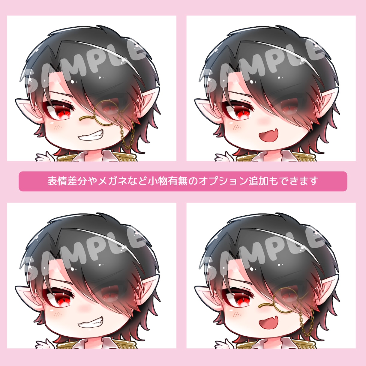 可愛く丁寧なデフォルメイラスト描きます お望みのキャラクターをキュートに仕上げます！ イメージ3