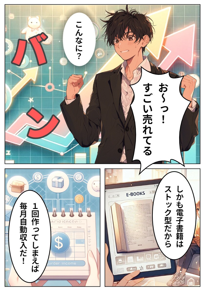 反応率を上げるLP用AI漫画の作り方を教えます マンガ（AI漫画）のLPや電子書籍の出版でセミナー等の集客を イメージ7