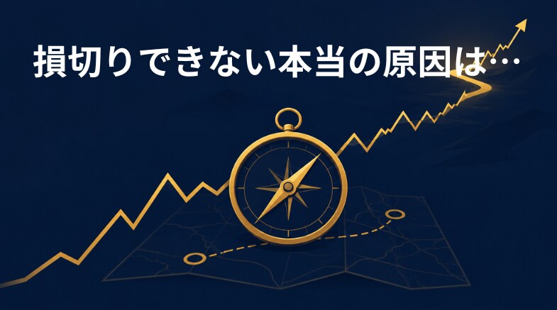 FX初心者に損切りチェックリストをお渡します 「切れない・早すぎる」を直す損切り10の質問リスト イメージ3