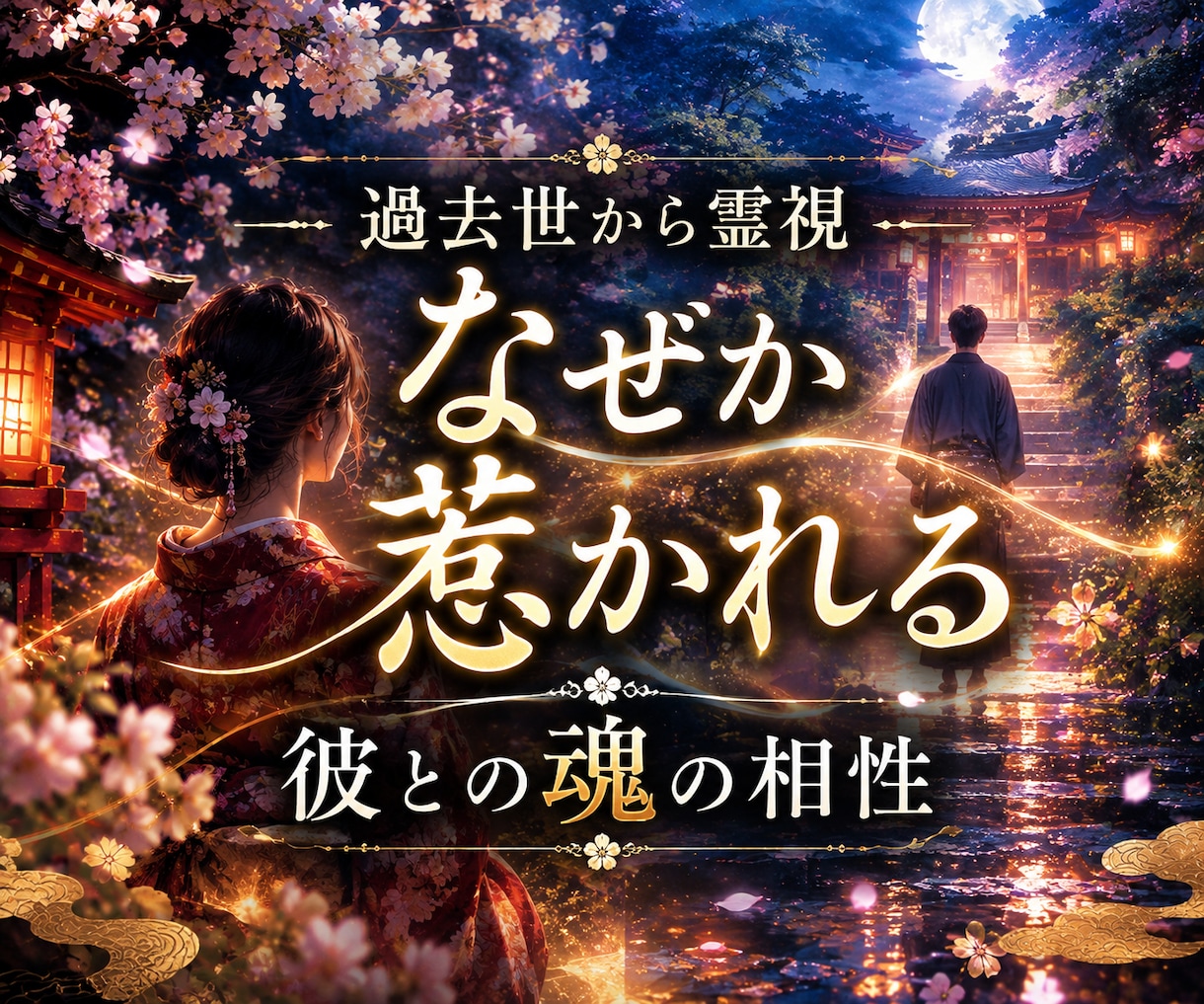 特別な何かを感じる彼との相性＊過去世から霊視します なぜか惹かれる彼との出逢いの意味＊この縁に答えを求めるあなた イメージ1