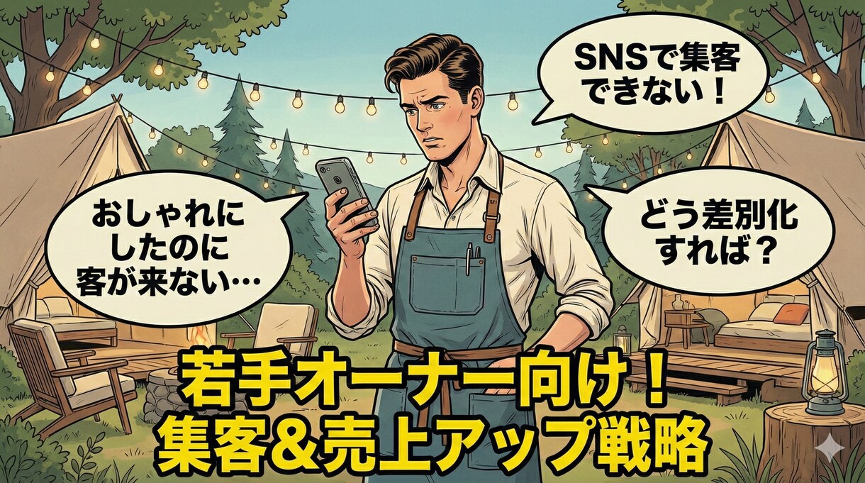 キャンプ場やバーベキュー場の改善コンサルします 改善や新規の売り上げアップアイデアを提供します イメージ4