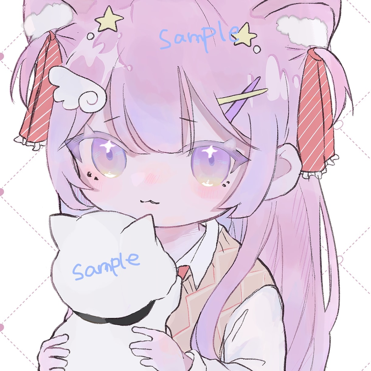 あなただけのオリジナルキャラクターを描きます アイコン、グッズ、プレゼントなどにおすすめ！ イメージ3