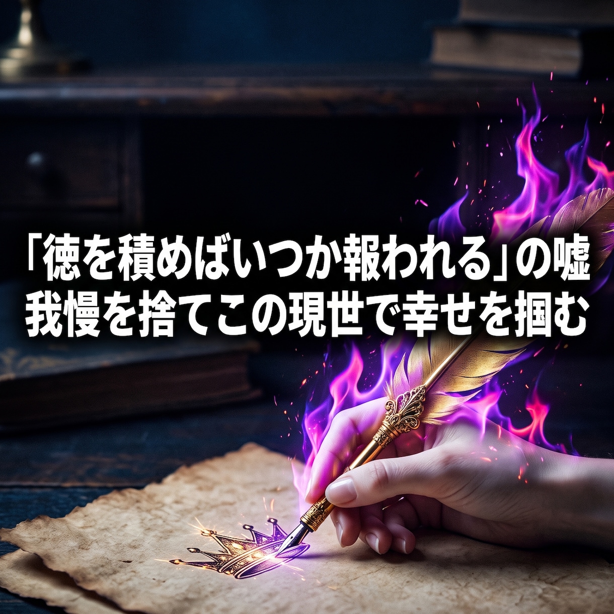 自分ばかり損をする不運を断ち主役の座へ導きます なぜあの女ばかり恵まれるのか。引き立て役の鎖を焼き払い主役へ イメージ12