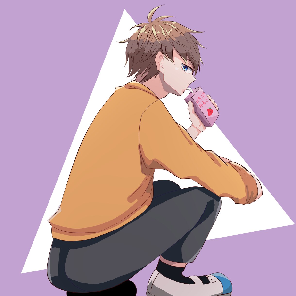 即日納品！おまかせでアイコンなどをお描きします SNSアイコン、1枚のイラストなどをアニメ風のタッチで納品！ イメージ2