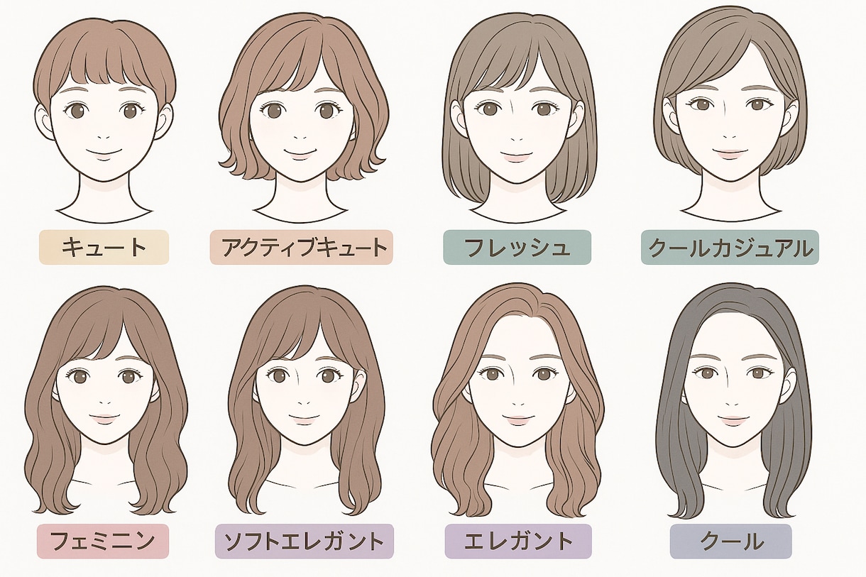 顔タイプとパーソナルデザイン診断します 今すぐ知りたい！話題の顔タイプとPDをお伝えします！ イメージ1