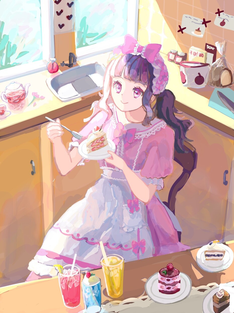 きらきらした可愛い女の子の絵を描きます かわいいイラスト、儚いイラストを求めるあなたに！ イメージ3