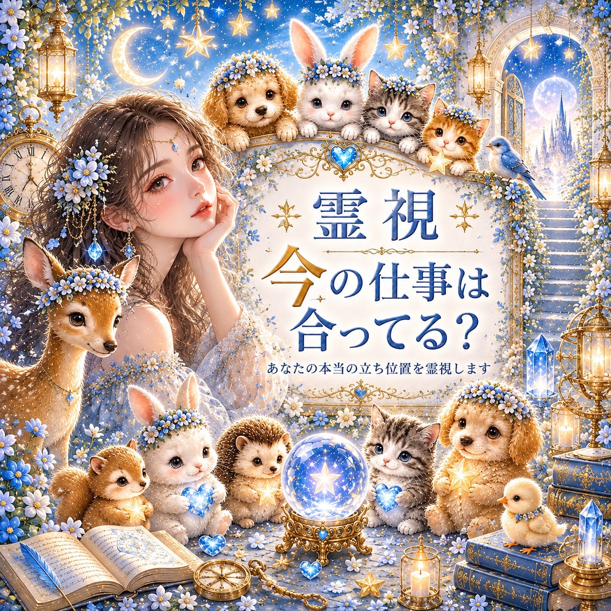 霊視【仕事】今の仕事はあなたに合っているかを視ます 今すぐ知りたいにサクッと！霊視で 今の仕事とあなたの相性を イメージ1
