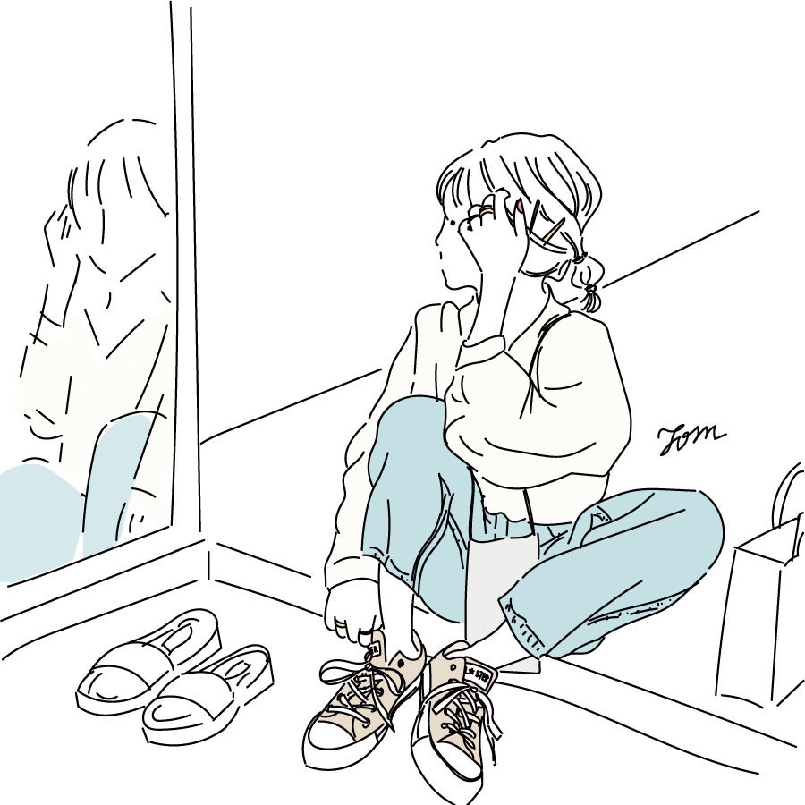 シンプルカジュアルで目を引くイラストを描きます SNSやブログなどでちょうどいいくらいのおしゃれ見え イメージ8