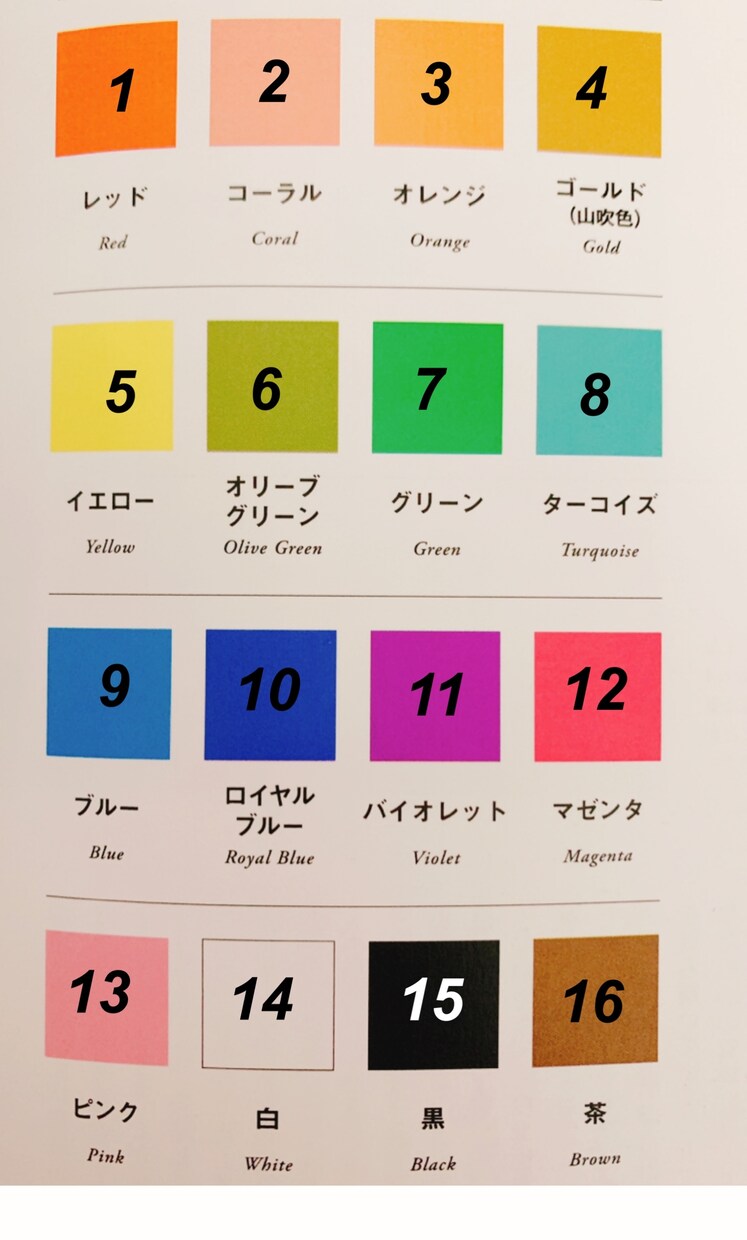 色のチカラで本当の自分を教えてくれます あなた本来のポジティブやネガティブな一面が見えますよ。 イメージ1