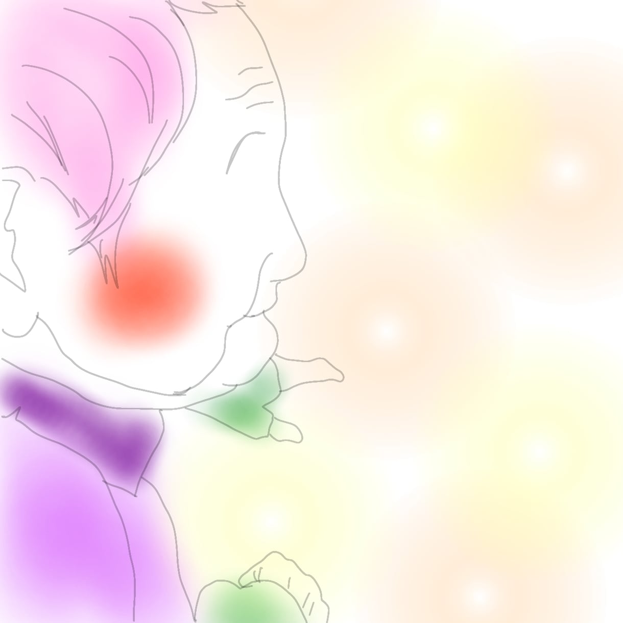 写真をトレースして線画イラストを作成します カラフルでゆるふわなイラストにいたします。 イメージ6