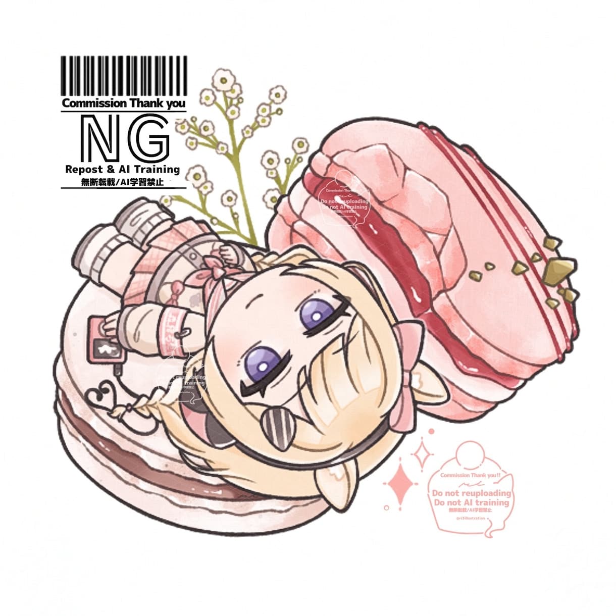 SD+スイーツお描きします かわいいSDキャラはいかがですか？ イメージ8