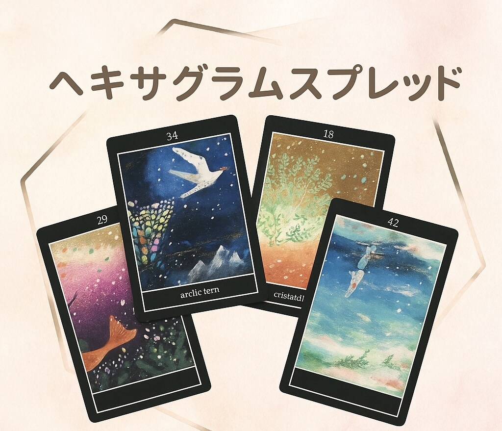 あなたへのメッセージを7枚のカードからお届けします オラクルカードからのメッセージをお伝えいたします。 イメージ1