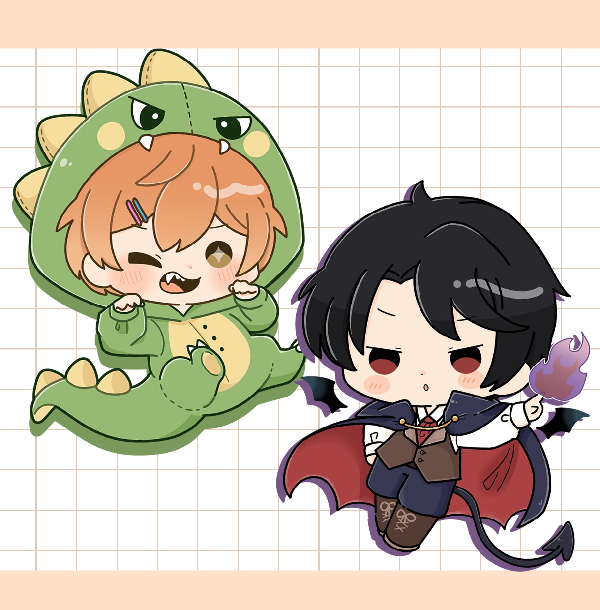 可愛いミニキャラ、デフォルメイラスト作成します アイコンやサムネイル、グッズなどにおすすめです！ イメージ6