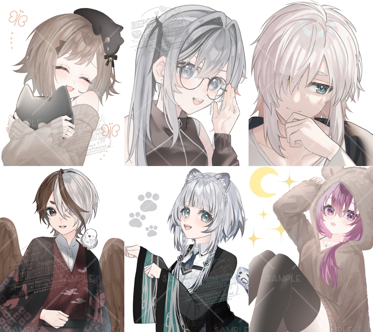 最短5日納品！かわいいイラスト描きます アイコン・サムネ・キービジュ・立ち絵・歌ってみたイラストなど イメージ10