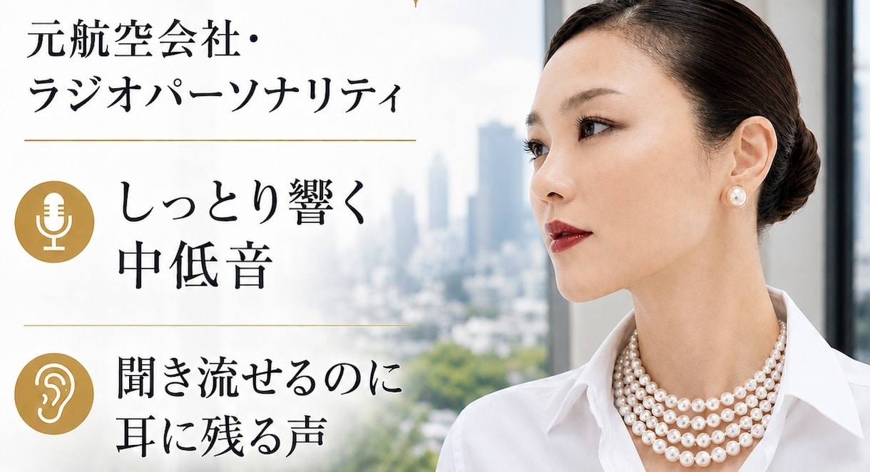 企業案件からVlogまで承ります 日本語・英語・関西弁ＯＫ！用途に合わせた音声をお届けします！ イメージ1