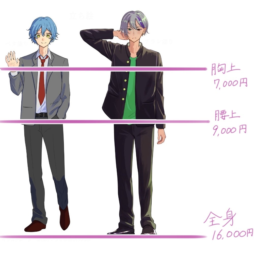イキイキとしたイラスト描きます ご希望に合わせて丁寧に作成します イメージ10