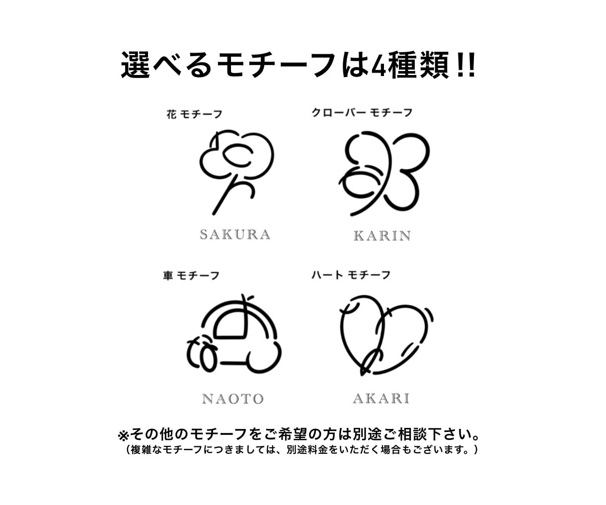 お名前(ひらがな)でシンプルな線画アイコン描きます ★各種 SNSに★完全オリジナル★即日〜3日のスピード納品♪ イメージ9