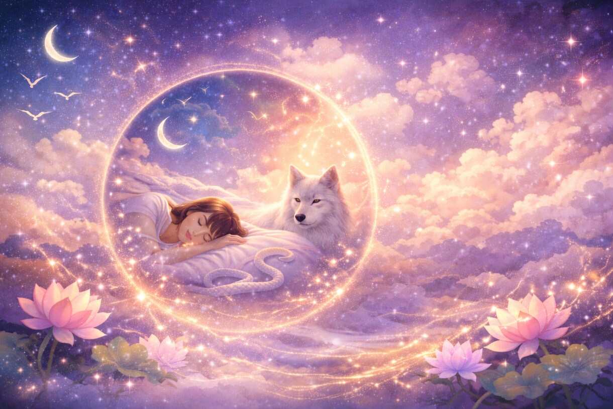 夢分析˚.⋆☽︎︎で魂の道を歩むお手伝いをします 眠っている心にそっと触れる、夢・潜在意識セラピー˚.⋆☽︎︎ イメージ1