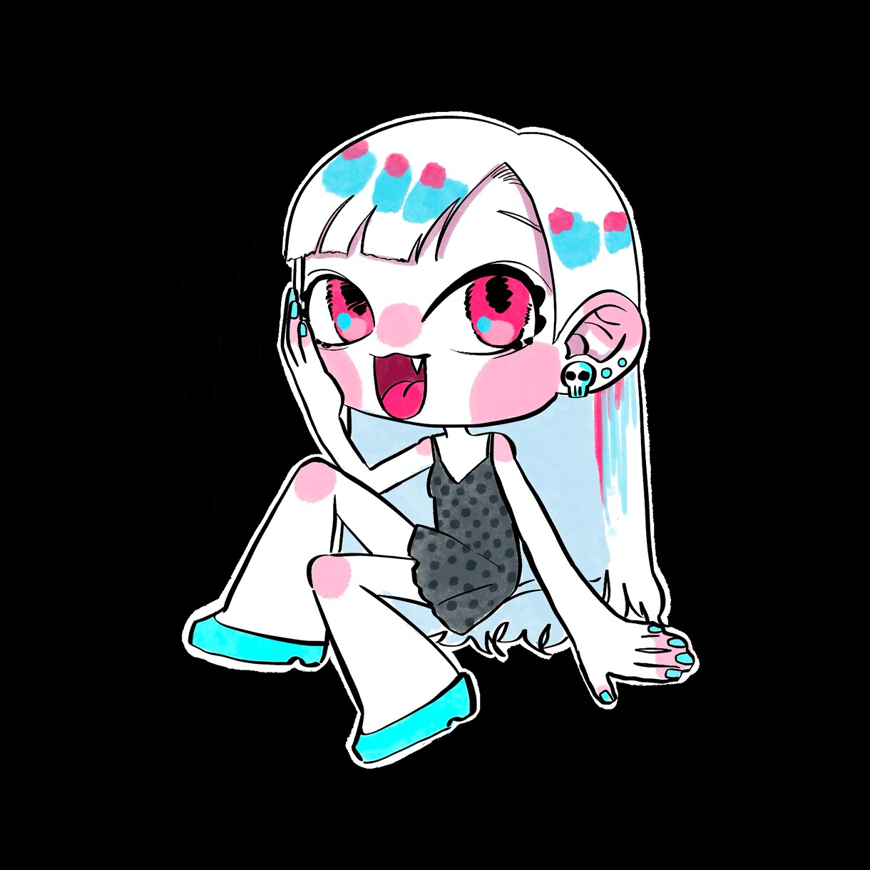 あなたの似顔絵をゆるく優しく描きます あたたかい線と優しい色合いで親しみやすい似顔絵をお届けします イメージ3