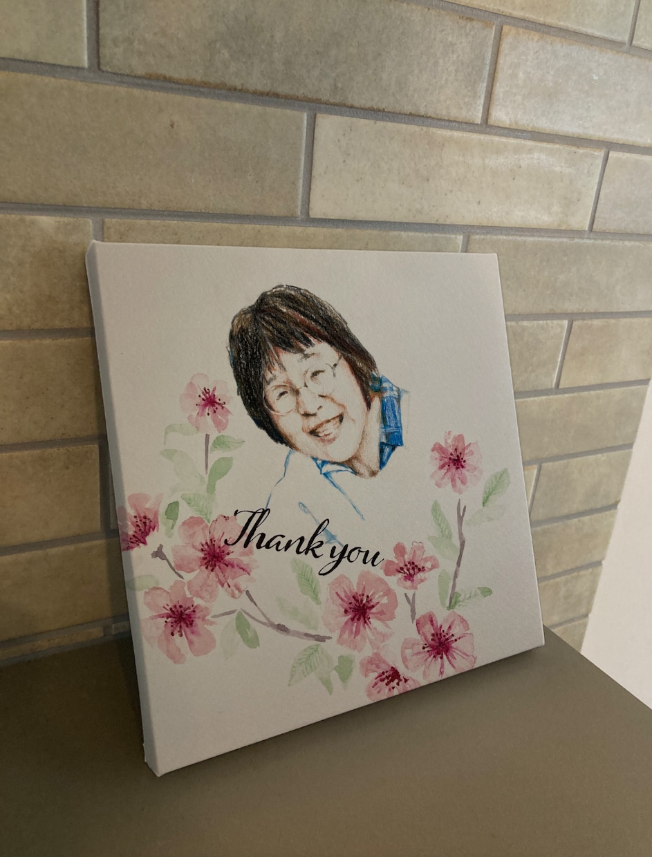 手描きで優しいタッチでリアルな似顔絵描きます 写真をお送り頂いて色鉛筆と水彩を使ってイラストを作成致します イメージ1