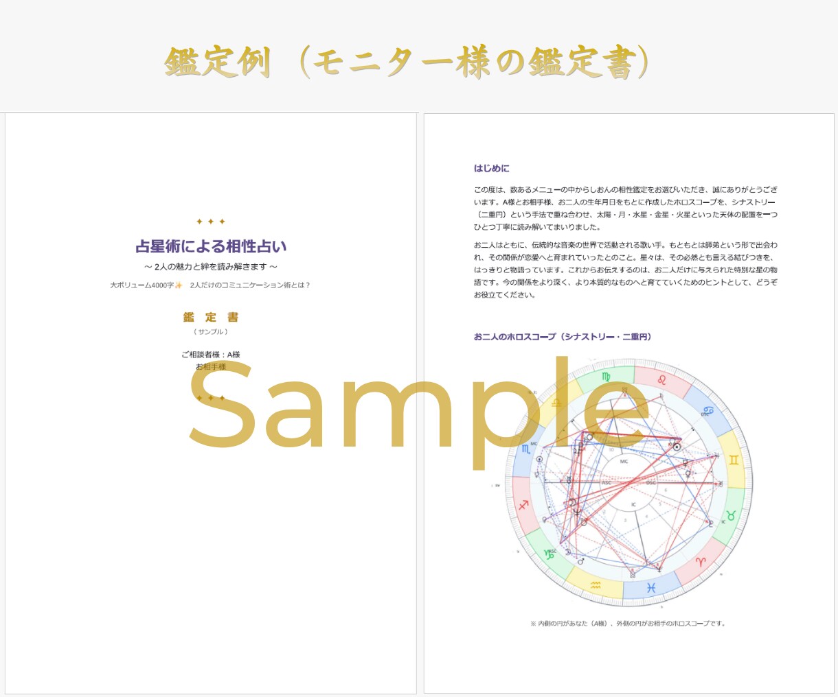 大ボリューム4000字✨2人の絆を深く読み解きます 占星術による相性鑑定で2人だけのコミュニケーション術がわかる イメージ7