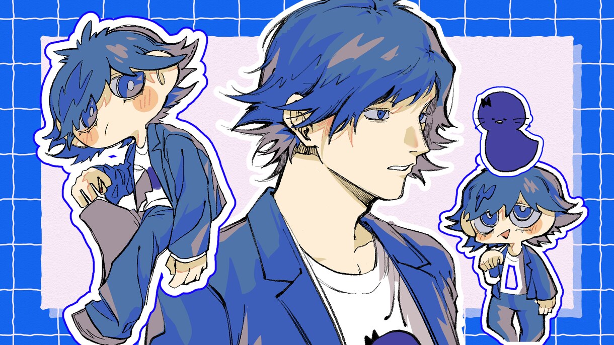 イラスト/立ち絵お描きします アイコン、SDイラスト、TRPG立ち絵なんでもご相談ください イメージ1