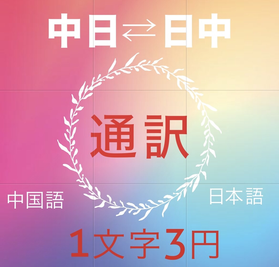 1文字3円〜中国語⇔日本語　プロが翻訳いたします 中国語は簡体字・繁体字いずれも対応可能です。幅広く対応します イメージ1