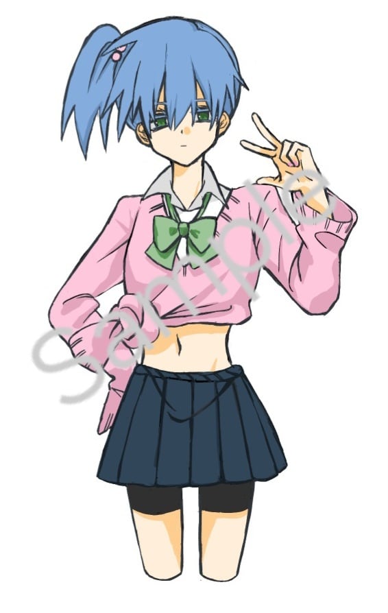 SNSアイコンに！厚塗りポップ人物イラスト描きます SNSアイコンや1枚絵に！厚塗りポップなイラスト描きます イメージ3